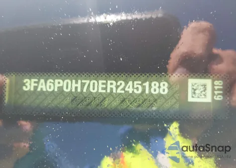 2014 Ford Fusion Se z USA, uszkodzony, nr VIN 3FA6P0H70ER245188